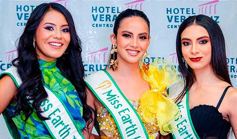 ¡TRES VERACRUZANAS POR EL MISS EARTH MÉXICO! - Originarias de Alvarado, Boca del Río y Huatusco