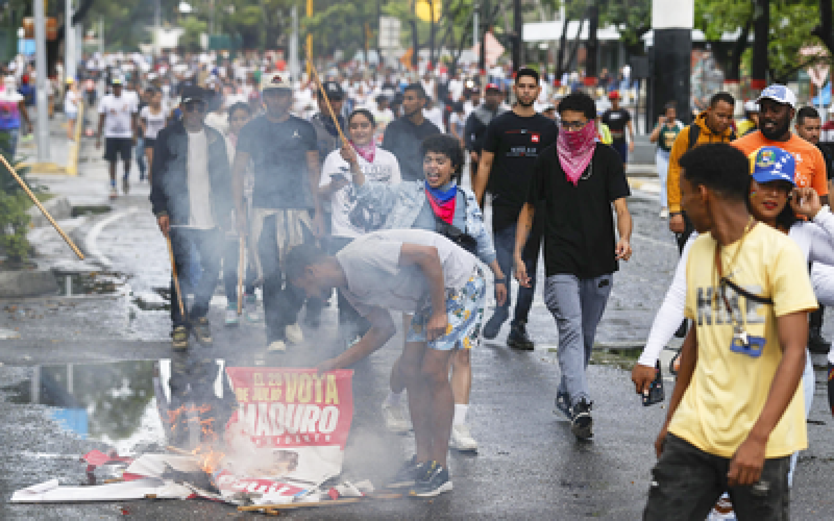 ¡VAN 24 MUERTOS POR PROTESTAS EN VENEZUELA!