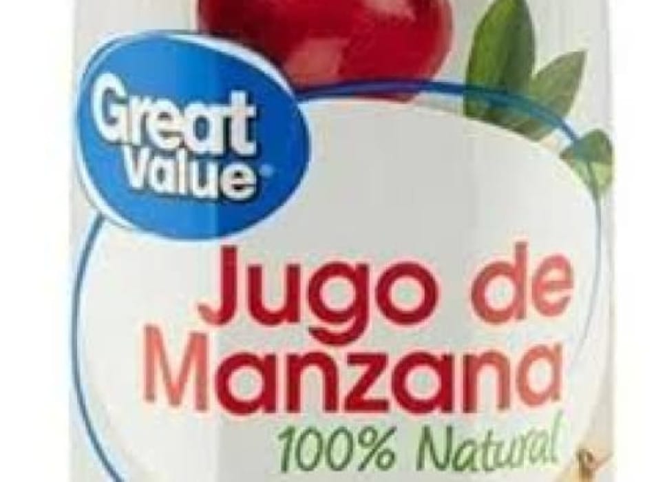 ¡WALMART RETIRA JUGO DE MANZANA DEBIDO A NIVELES DE ARSÉNICO!