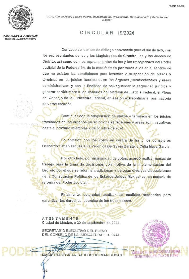 ¡SE EXTIENDE EL PARO! - *En sesión extraordinaria se determinó que no existen las condiciones para levantar la suspensión.