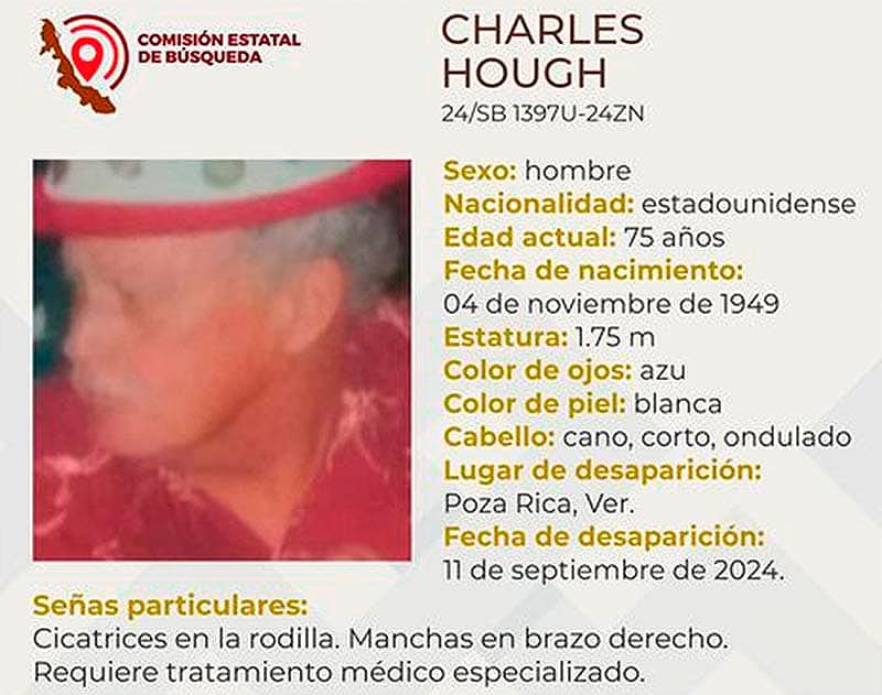 ¡BUSCAN A CHARLES!