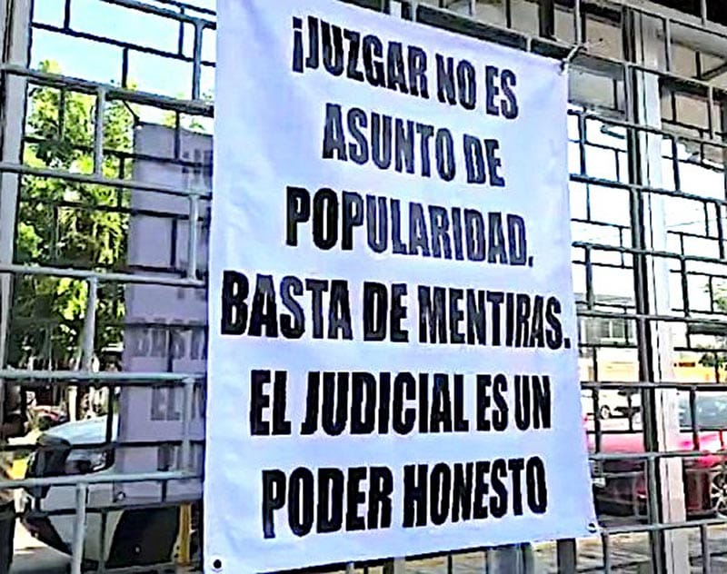 ¡SE LA PARAN! - JUEZA SUSPENDE PROVISIONALMENTE  DISCUSIÓN DE REFORMA JUDICIAL