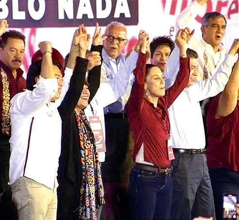 ¡ALCALDE Y ANDY VAN PARA LA DIRIGENCIA DE MORENA!