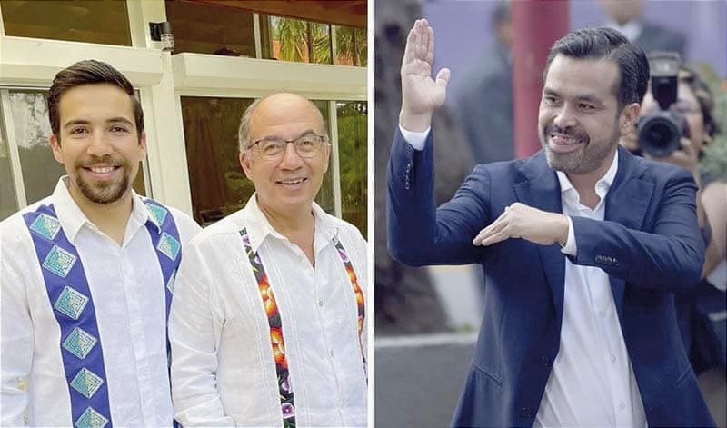 ¡AGARRÓN ENTRE EL HIJO DE FELIPE CALDERÓN Y MÁYNEZ!