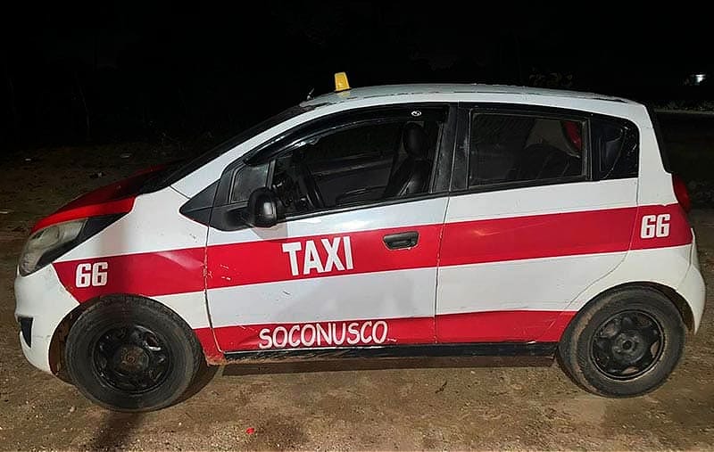 ¡PRIVARON DE LA LIBERTAD A TAXISTA! - *El taxi fue encontrado abandonado en una zona de talleres mecánicos