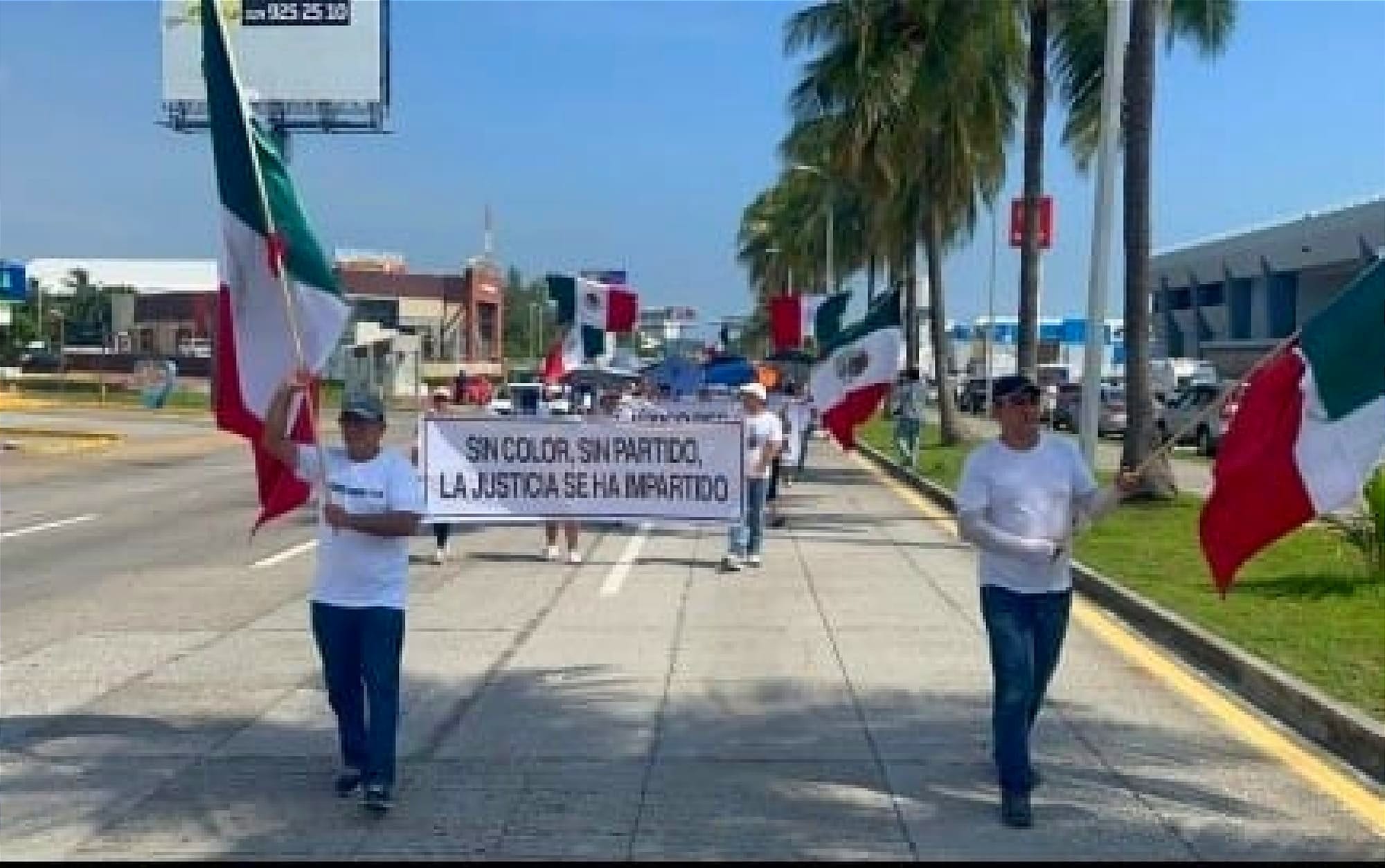 RE MARCHAS! - “SIN COLOR, SIN PARTIDO” *Trabajadores contra aprobación de Reforma Judicial