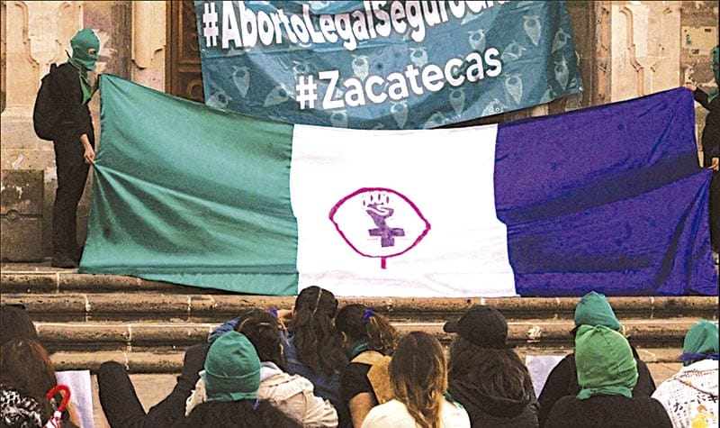 ¡MARCHAN POR LA DESPENALIZACIÓN DEL ABORTO EN ZACATECAS!