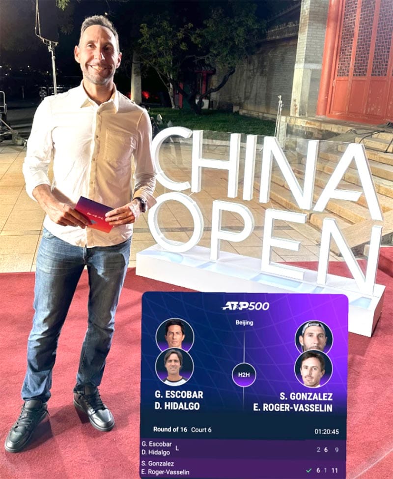 ¡AVANZAN SANTIAGO Y EDOUARD ROGER-VASELINNE EN EL CHINA OPEN 2024!