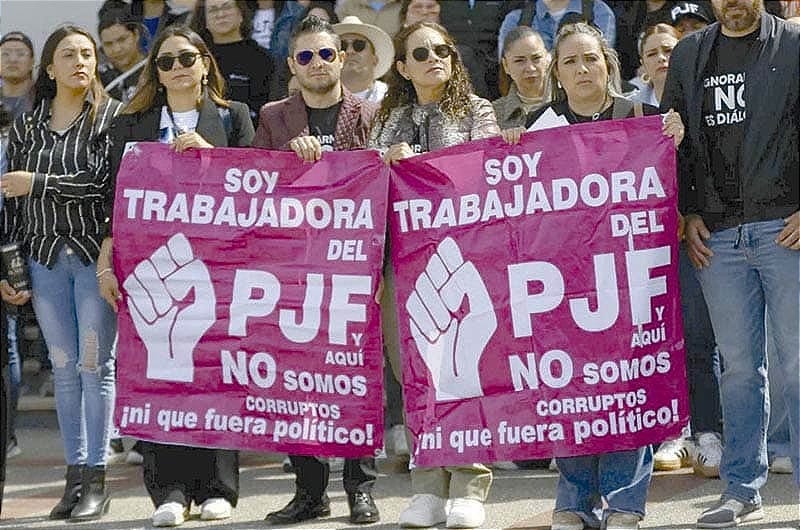 ¡JUECES Y MAGISTRADOS MANTENDRÁN PARO DE LABORES HASTA QUE EL CJF PROTEJA SUS DERECHOS!