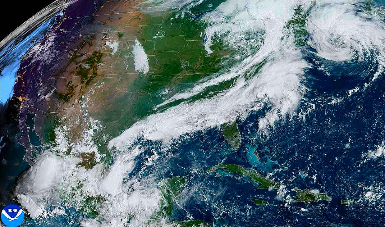 ¡DEPRESIÓN A LA VISTA EN LA SONDA DE CAMPECHE! - *AQUÍ: LLUVIA, TRUENOS  Y "NORTE" DE 60 KPH...