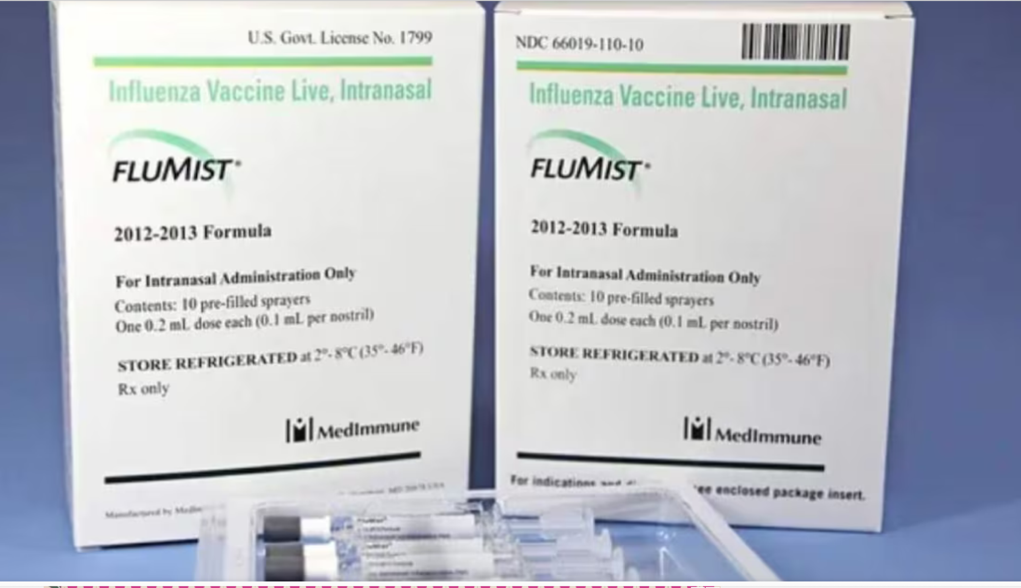 ¡FDA AUTORIZA LA PRIMERA VACUNA CONTRA LA GRIPE EN AEROSOL NASAL!