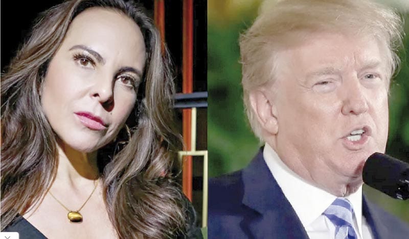 ¡KATE DEL CASTILLO SE LANZA CONTRA DONALD TRUMP!