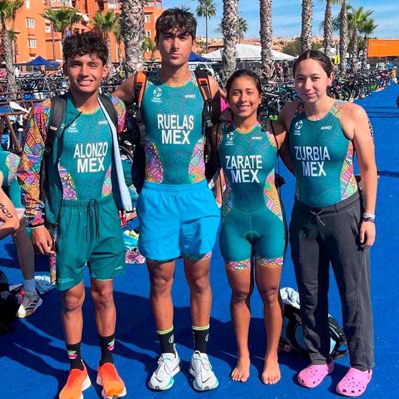 ¡PAOLA ZÁRATE HACE HISTORIA EN MUNDIAL DE TRIATLÓN!