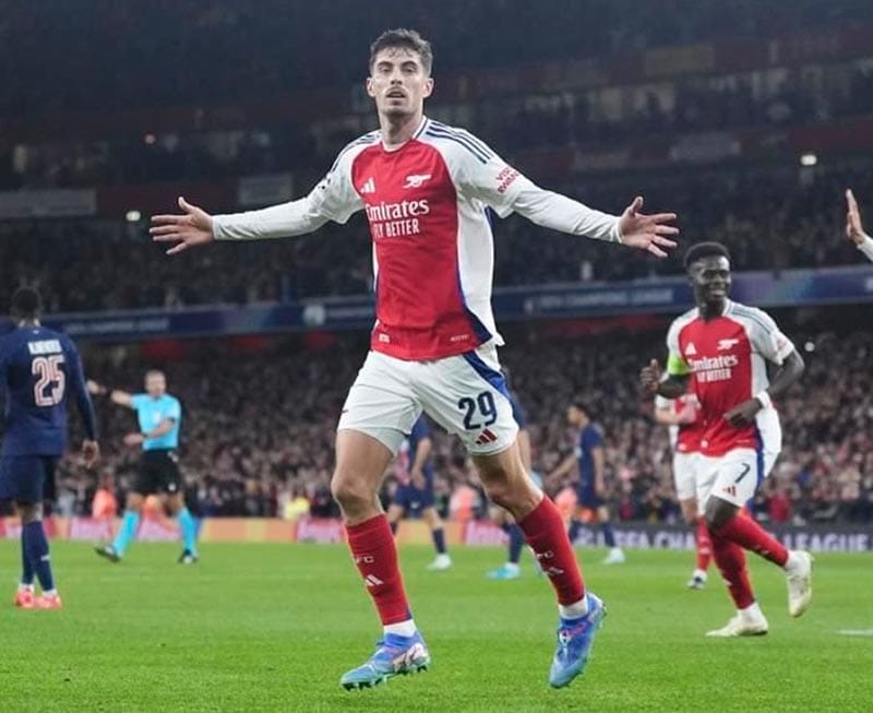 ¡ARSENAL DOBLEGA AL PSG EN LA LIGA DE CAMPEONES!