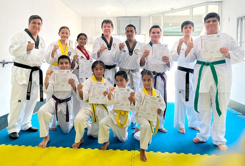 EXÁMEN DE GRADO EN KIDO TKD LA FLORIDA!