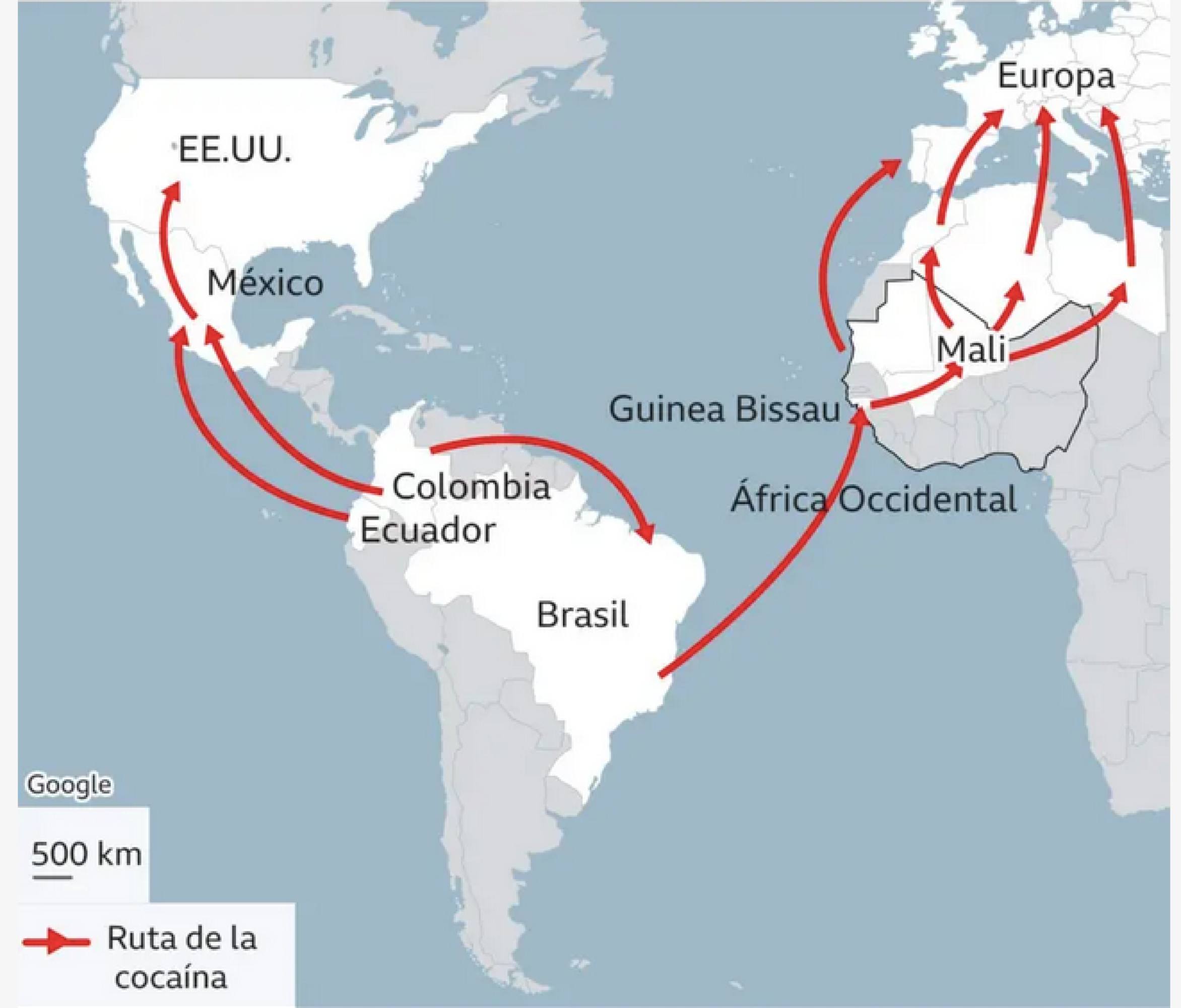 ¡ECUADOR YA ES PRODUCTOR DE COCAÍNA!