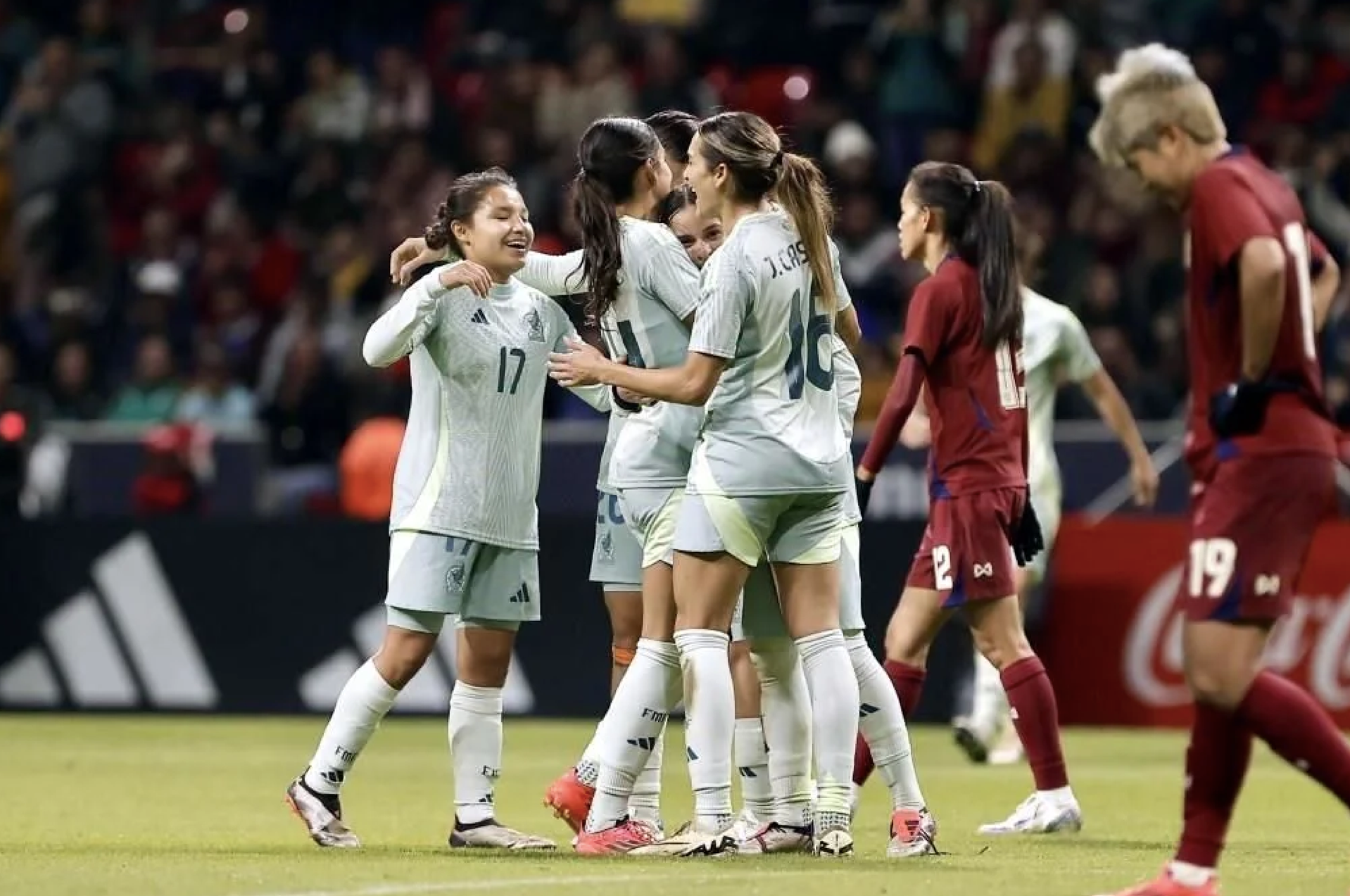 ¡GOLEA TRI FEMENIL A TAILANDIA EN EL NEMESIO DIEZ!