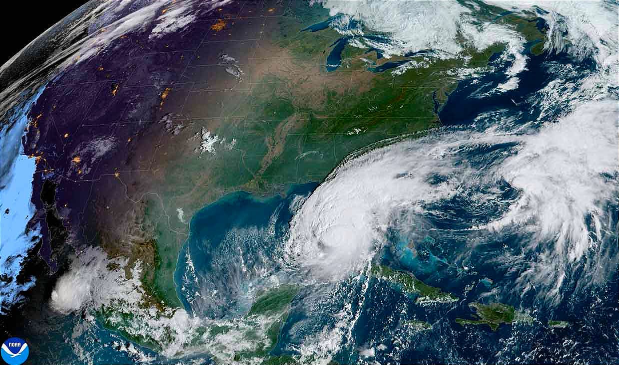 ¡CATASTRÓFICO HURACÁN MILTON IMPACTARÁ FLORIDA ESTA NOCHE! - *AQUÍ NOS DEJA "NORTE" FUERTE Y MAREJADA