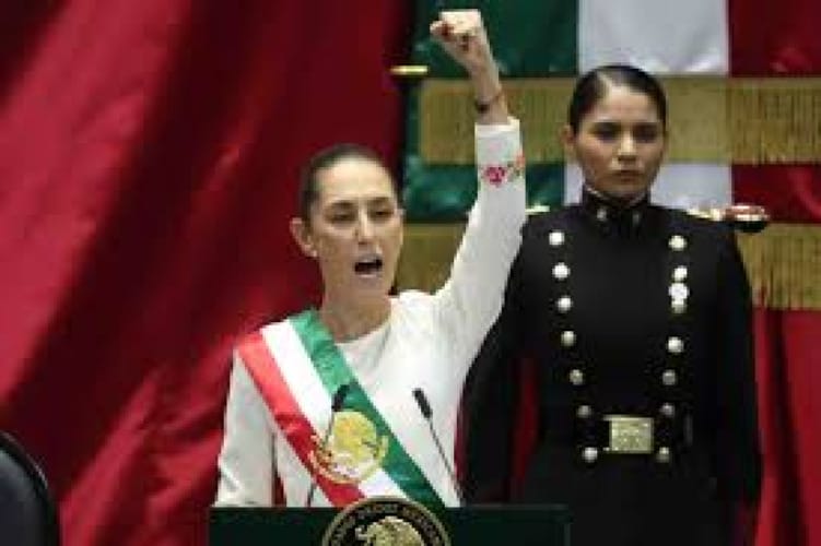 ¡PRI FELICITA A CLAUDIA SHEINBAUM POR ASUMIR LA PRESIDENCIA DE MÉXICO!