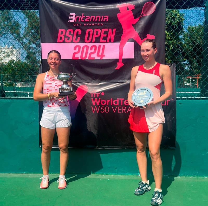 ¡CROATA GANA EL W50! - *Antonia Ruzic es campeona en el evento de tenis en Boca del Río