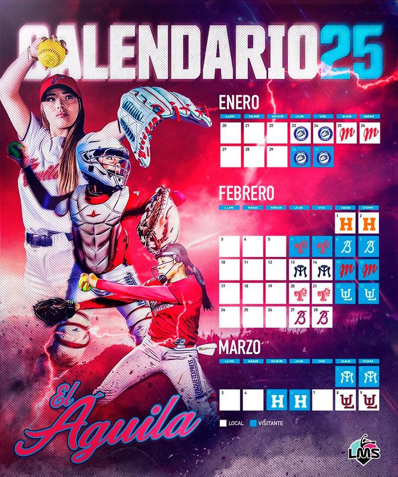 ¡A LA VISTA TEMPORADA 2025! - SOFTBOL FEMENIL LMB