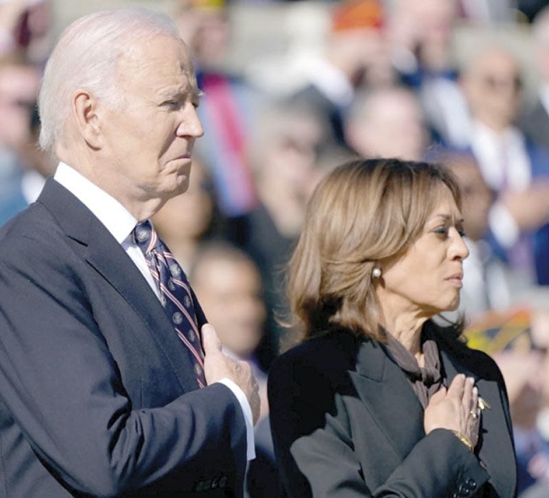 ¡BIDEN Y HARRIS SE MUESTRAN JUNTOS POR PRIMERA VEZ TRAS LA DERROTA ELECTORAL DE ELLA!