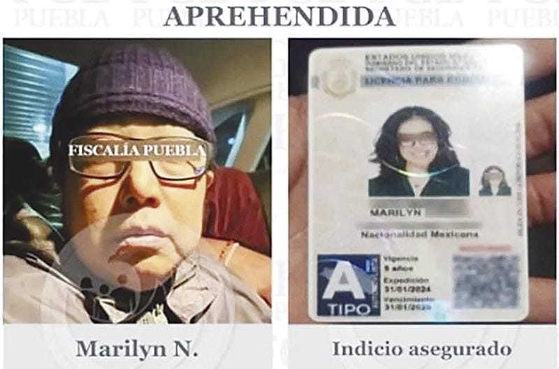 ¡DETIENEN A MARILYN COTE EN TLAXCALA!