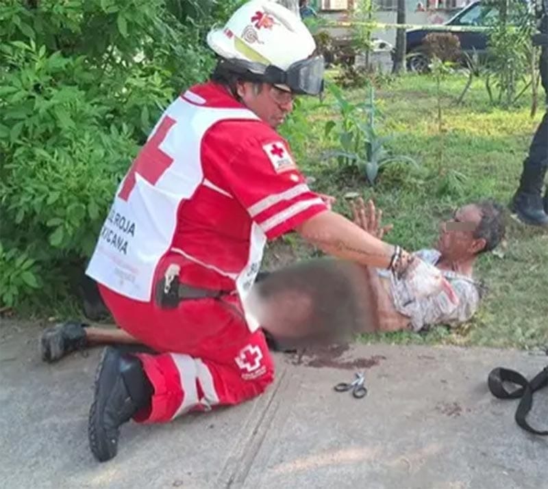 ¡ADULTO MAYOR BALEADO POR POLICÍAS EN RÍO MEDIO!