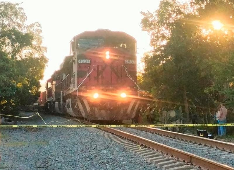 ¡JOVEN ALBAÑIL PIERDE LA VIDA EN LAS VÍAS DEL TREN!