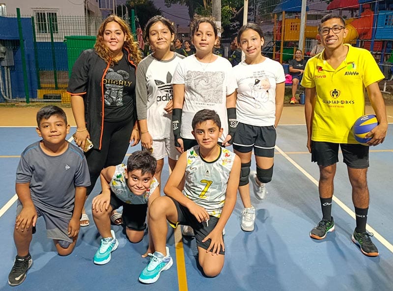 ¡SE PREPARAN EN EL VOLEIBOL!