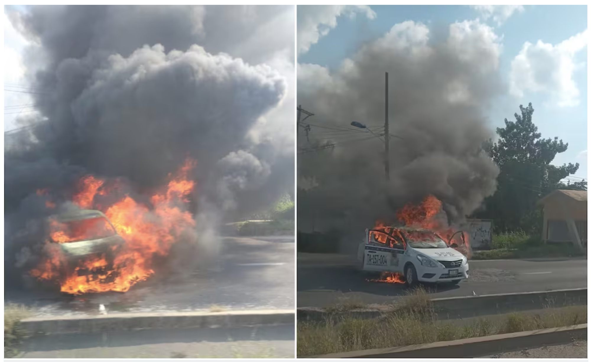 ¡LUNES VIOLENTO EN TABASCO: EJECUCIONES, QUEMA DE VEHÍCULOS, ROBOS Y BLOQUEOS!