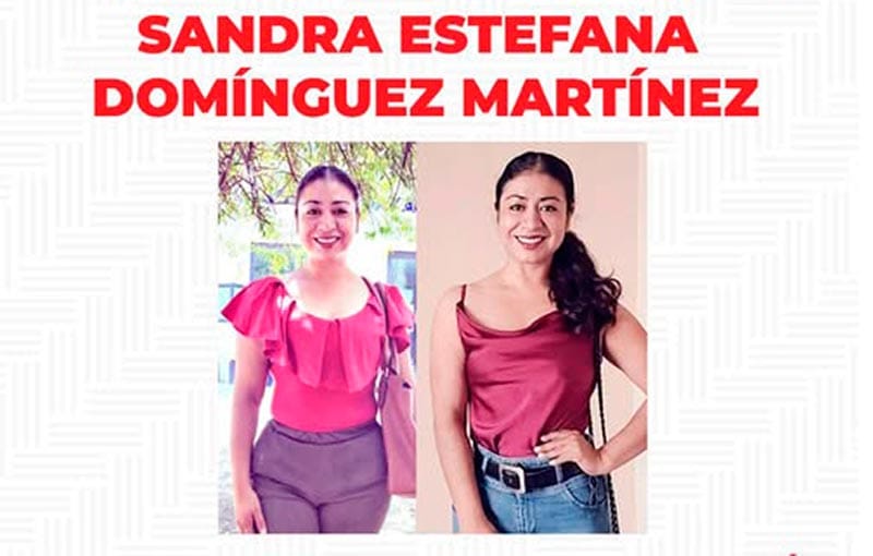 ¡NO APARECE LA ACTIVISTA SOCIAL SANDRA ESTEFANÍA!