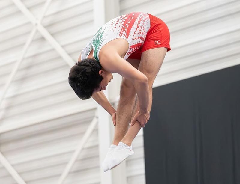 ¡GIMNASTA HUGO MARÍN ENFOCADO PARA LA COPA DEL MUNDO 2025!