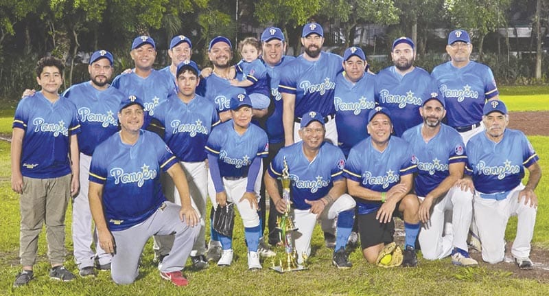 ¡PANZERS, CAMPEÓN DE LA LIGA DE SOFTBOL DEL PARQUE ECOLÓGICO!