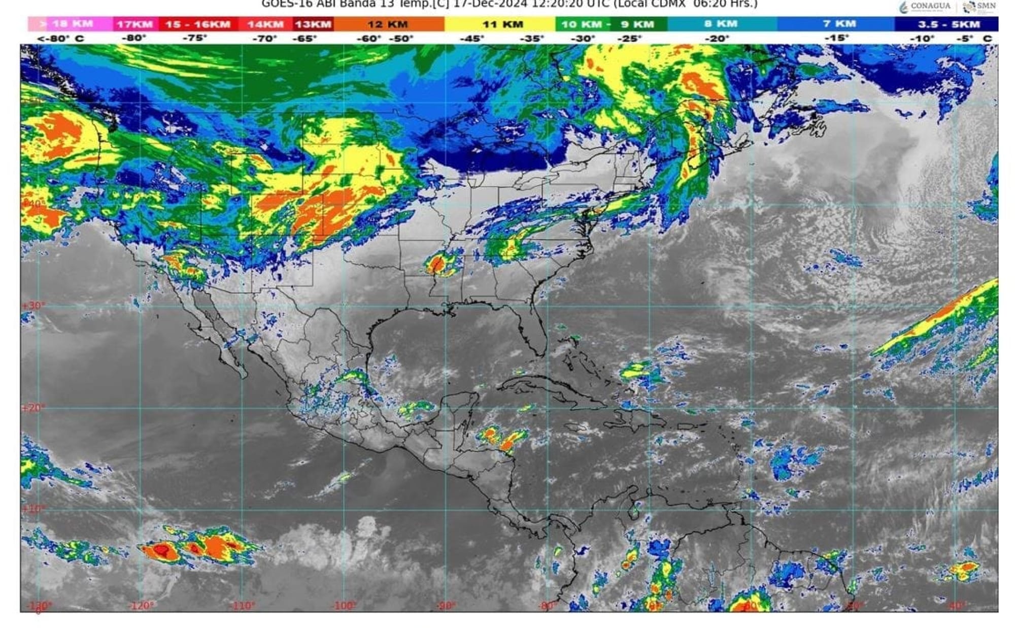 ¡FRENTE FRÍO 15 AZOTARÁ HOY CON BAJAS TEMPERATURA Y HELADAS!