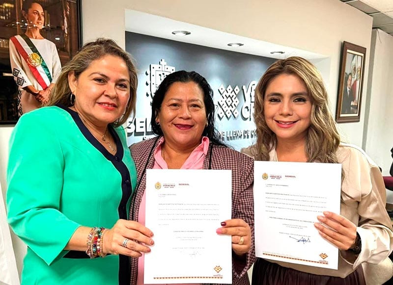 ¡MARGARITA, EUSEBIA Y LUPITA A SEDESOL!