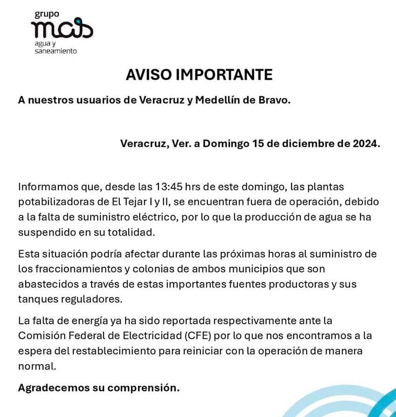 ¡SE QUEDAN SIN AGUA, PERO... YA LA CFE REENCHUFA A MÁS!