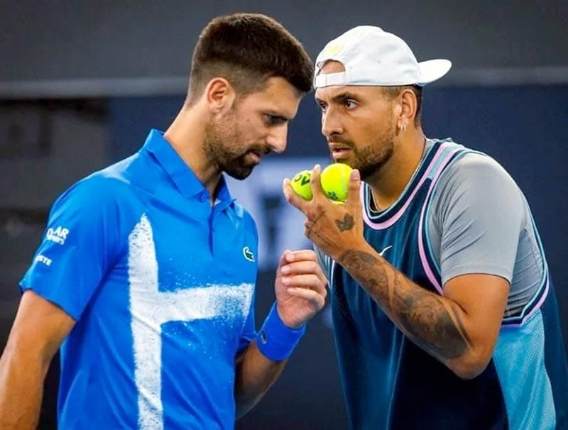 ¡ELIMINAN A DUPLA DE DJOKOVIC Y KYRGIOS EN BRISBANE!