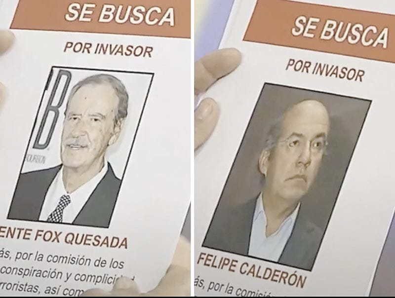 ¡SACAN CARTELES DE “SE BUSCA” CONTRA SIETE EX PRESIDENTES! - EN VENEZUELA