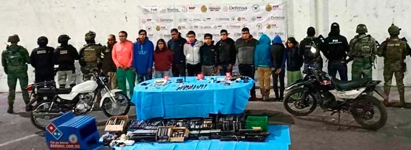 ¡DETIENEN A DOCE EN CATEOS EN ORIZABA Y CIUDAD MENDOZA!