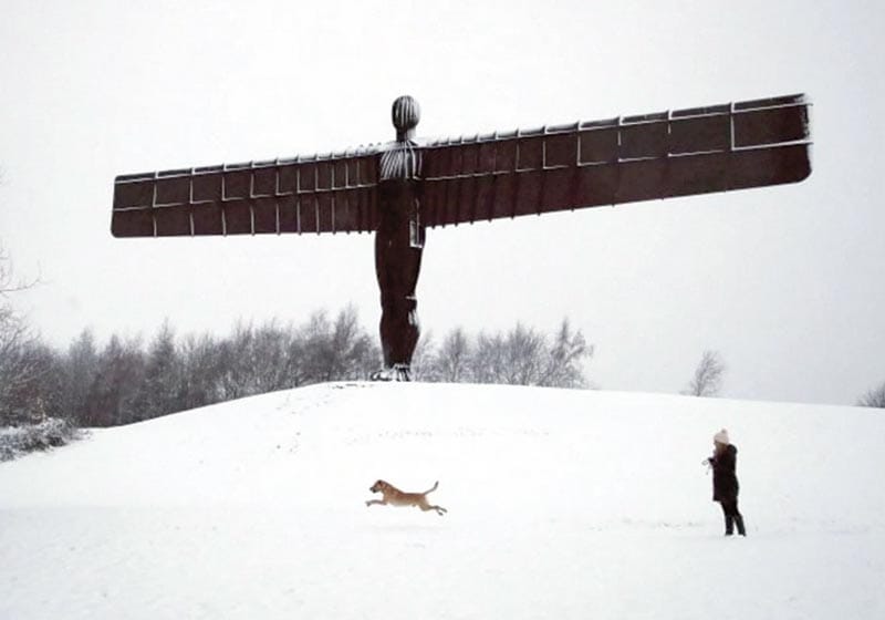 ¡FUERTES NEVADAS CAUSAN INTERRUPCIONES GENERALIZADAS EN REINO UNIDO Y ALEMANIA!