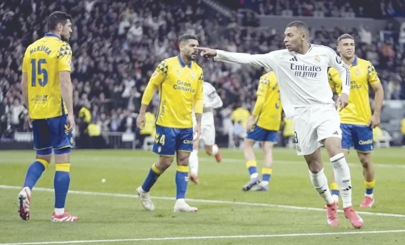 ¡GOLEA REAL MADRID A LAS PALMAS, 4-1!