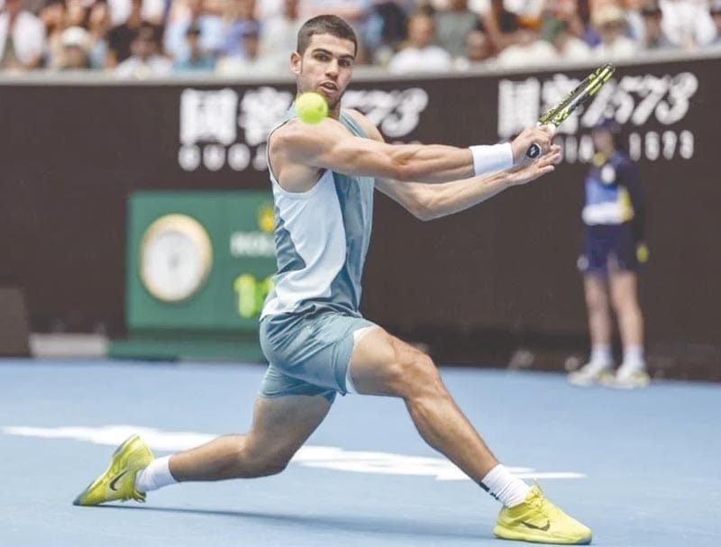 ¡ARROLLADOR TRIUNFO DE ALCARAZ EN EL ABIERTO DE AUSTRALIA!