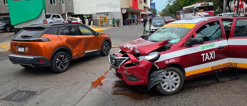 ¡MUJER HERIDA POR FUERTE ‘TRANCAZO’ EN DÍAZ MIRÓN!