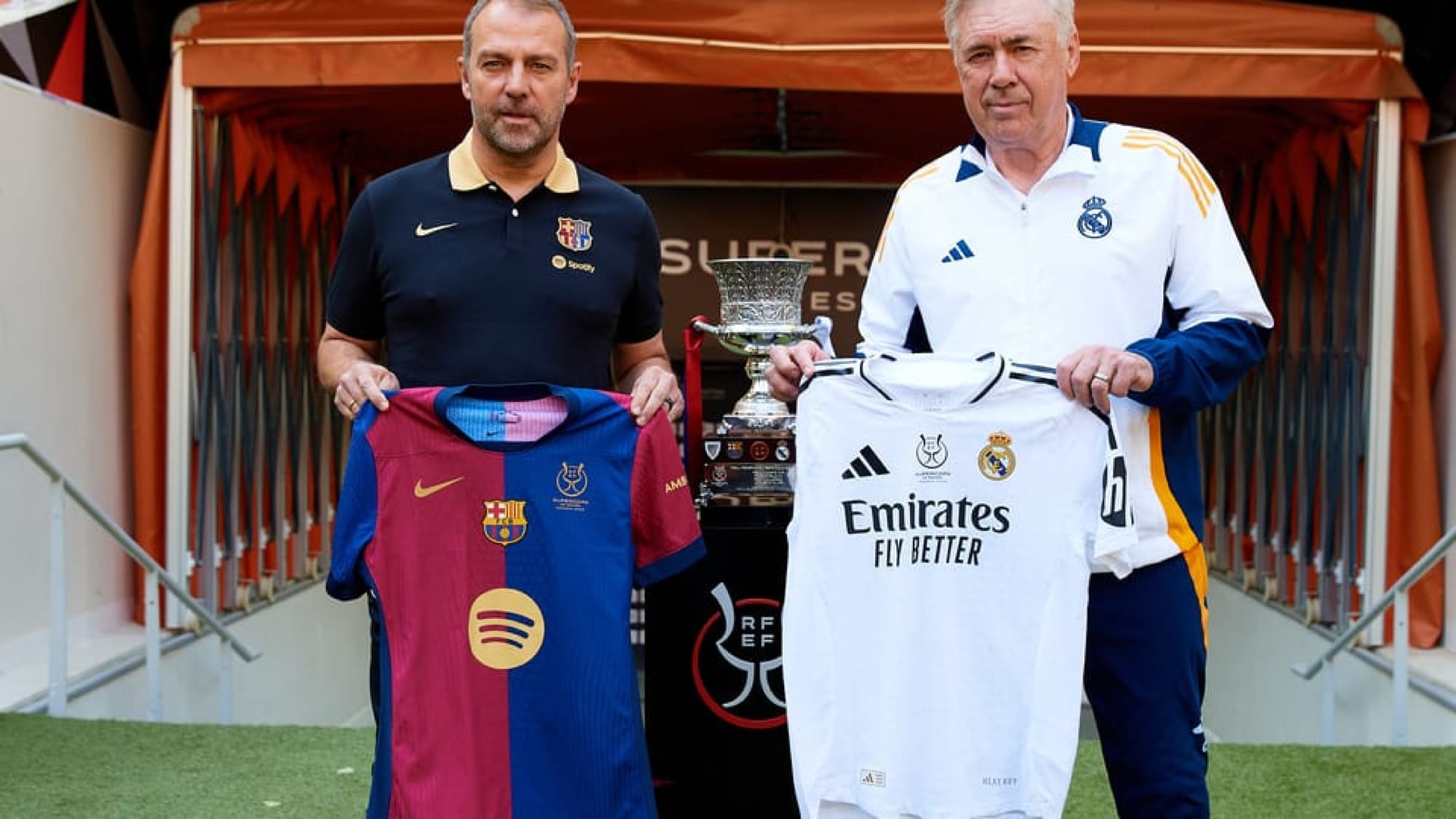 ¡BARCELONA Y REAL MADRID QUIEREN INICIAR EL 2025 CON TROFEO!