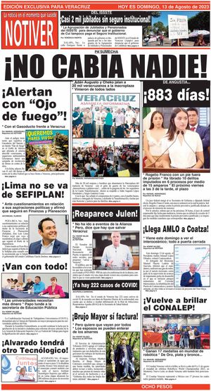 LA PORTADA - DOMINGO, 13 DE AGOSTO 2023