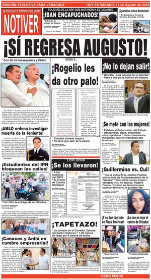 LA PORTADA - SABADO, 12 DE AGOSTO 2023