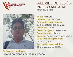 ¡DESAPARECE GABRIEL DE JESÚS PRIETO!