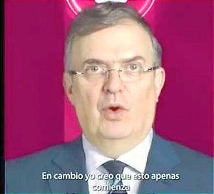 ¡O CLAUDIA O YO: MARCELO EBRARD!