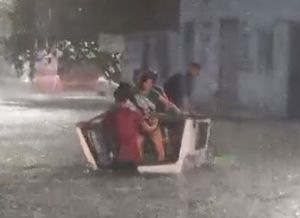 ¡FUE UN DILUVIO!